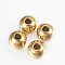 Ion Plating(IP) 304 Stainless Steel Beads, Round, Golden, 8x6.5mm, Hole: 3mm
