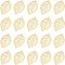 UNICRAFTALE 30pcs 24mm Golden Leaf Charms 304 Stainless Steel Pendants Leaf Pattern Charms 0.8mm Small Hole Pendants for DIY Necklaces Jewelry Making Accessory