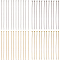 SUNNYCLUE 1 Box 320Pcs 2 Styles 304 Stainless Steel Jewelry Pins 50mm Flat Head Pin Head Ball Pins Ball Head Straight Pins Jewelry Findings Head Pins for Jewelry Making Accessories DIY Earrings