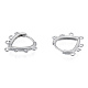 Фурнитура для сережек-колец из нержавеющей стали 304 STAS-N092-192-2