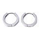 Серьги-кольца Huggie Hoop из нержавеющей стали 304 STAS-R115-22P-1