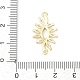Латунные прозрачные подвески из кубического циркония KK-Z094-06G-04-3