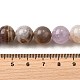 Нити бусин из натурального аметиста и кружевного агата G-H312-C01-12mm-5