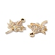 Подвески из сплава с кристаллами и стразами RB-L036-VF877-2-2