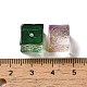 Прозрачные стеклянные бусины GLAA-D025-02A-3