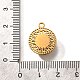 Синтетические бирюзовые подвески STAS-M057-02G-03-3