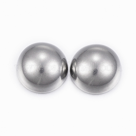 Кабошоны из нержавеющей стали марки 304 STAS-H398-12mm-37P-1