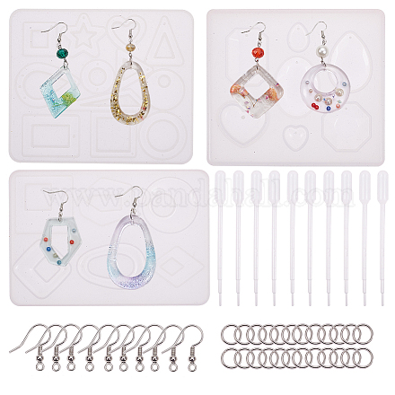 DIY серьги решений DIY-SC0007-28P-1