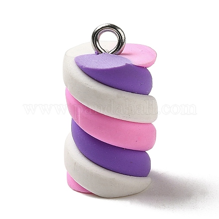 Непрозрачные подвески из искусственной смолы FIND-Z006-04B-1