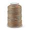 6-Ply Polyester Cord, for Jewelry Making, Colorful, 0.5mm, about 251.53 Yards(230m)/Roll