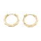 Brass Hoop Earrings, Sun, Light Gold, 18x21x3mm
