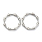 Non-Tarnish 304 Stainless Steel Linking Rings, Ring, Stainless Steel Color, 19.5x20.5x2mm, Inner Diameter: 16mm