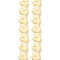 Synthetic Coral Carved Beads Strands, Dyed, Maitreya Laughing Buddha Head, Lemon Chiffon, 17x17x14mm, Hole: 1.8mm, about 20pcs/strand, 13.19''(33.5cm)