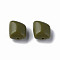 Opaque Acrylic Beads, Polygon, Dark Olive Green, 17.5x15.5x11mm, Hole: 2mm, about 230pcs/500g