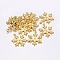 Zinc Tibetan Style Alloy Pendants, Snowflake Pendants, Charms for Christmas Day Gift Making, Lead Free and Cadmium Free, Golden, about 29mm long, 22mm wide, 3mm thick, hole: 2mm
