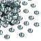 Preciosa® MAXIMA Crystal No Hotfix Flatback Stones, Czech Crystal, Dura Foiling, Round(438 11 615 Chaton Rose), 30010 Smoked Sapphire, SS6(1.9~2.1mm)