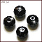 K9 Glass, Imitation Austrian Crystal Beads, Grade AAA, Faceted, Rondelle, Black, 10x7mm, Hole: 0.9~1mm