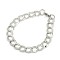 Tarnish Resistant Fashionable 304 Stainless Steel Cuban Link Chain Bracelets, with Lobster Claw Clasps, Stainless Steel Color, 8-5/8 inch~9-1/4 inch(220~235mm), 11.5mm