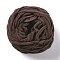 Soft Crocheting Yarn, Thick Knitting Yarn for Scarf, Bag, Cushion Making, Saddle Brown, 7~8mm, 65.62 yard(60m)/roll