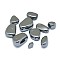 Non-magnetic Synthetic Hematite Beads, No Hole/Undrilled, Nuggets, Original Color, 13~35x10~23x8~14mm, about 60pcs/1000g