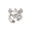 Ocean Theme 304 Stainless Steel Pendants, Anti-Tarnish, Crab, 21x20x3mm, Hole: 2mm