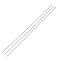 Steel Beading Needles with Hook for Bead Spinner, Curved Needles for Beading Jewelry, Stainless Steel Color, 25.3x0.07cm