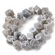 Естественные выветрившиеся агатовые бусины G-Q169-C04-01A-3