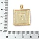 Латунные микро проложить кубического циркония подвески KK-I712-52G-04-3