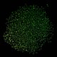 Светящиеся стеклянные бусины SEED-A033-07N-5