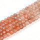 Натуральный Sunstone бисер пряди G-T141-67-5