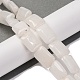 Бусины из натурального белого нефрита G-T047-B31-01-2