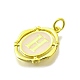 Латунные подвески KK-C088-01G-08-2