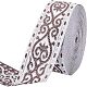Полиэстер Grosgrain ленты OCOR-WH0063-24-1