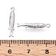 Латунные подвески KK-T071-35P-02-3