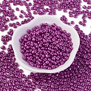 Выпечка краска стеклянные бусины SEED-S003-K31