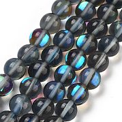 Прозрачные стеклянные бусины GLAA-B022-8mm-08