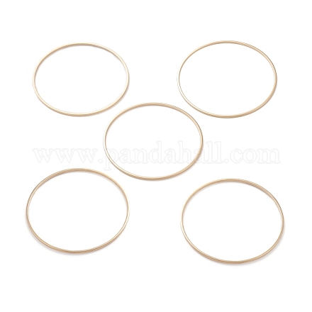 Латунные соединительные колечки KK-Y003-03M-G-1