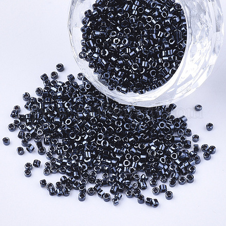 Бусины из гальванического стекла SEED-Q036-01A-B01-1