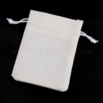 Мешки мешка шнурка упаковки мешка мешка имитационные полиэфирные ABAG-R005-14x10-21-1