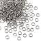304 Stainless Steel Split Rings, Stainless Steel Color, 6x1.5mm, Inner Diameter: 4.5mm, about 1000pcs/set