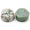 Natural Peace Jade Display Base Stand Holder for Crystal, Crystal Sphere Stand, 2.7x1.2~1.4cm