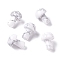 Natural Howlite Mushroom Gua Sha Stone, Gua Sha Scraping Massage Tool, for SPA Relaxing Meditation Massage, 21x15mm