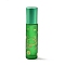 Glass Essential Oil Roller Bottles, with Lid and Stainless Steel Roller Balls, Refillable Bottles, Column with Fortune Cat Pattern & Chinese Character, Light Green, 2x8.6cm, Hole: 9.5mm, Capacity: 10ml(0.34fl. oz)