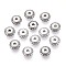 Non-Tarnish 304 Stainless Steel Disc Beads, Flower, Stainless Steel Color, 5x2mm, Hole: 1.4mm