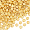1000Pcs Gold Letter Beads Flat Round Alphabet Bead Bulk Plastic A-Z Letters Disc Pony Loose Spacer Beads for Friendship Bracelets Beading Jewelry Making Necklaces Keychains Earring DIY Crafts