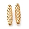 Brass Beads, Cadmium Free & Nickel Free & Lead Free, Rice, Real 18K Gold Plated, 19x5mm, Hole: 1.2mm
