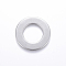 Tarnish Resistant 201 Stainless Steel Linking Rings, Stainless Steel Color, 32x2mm, hole: 18mm