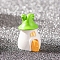 Halloween Resin Mini Model, Micro Landscape Dollhouse Accessories, Pretending Prop Decorations, House, Lawn Green, 38x25mm