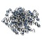 Glass Seed Beads, AB Color, Rondelle, Royal Blue, 4x3mm, Hole: 1.2mm,  20g/bag