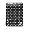 Rectangle Glitter Holographic Plastic Yin-yang Zip Lock Gift Bags, Self Sealing Reclosable Package Pouches for Pen Keychain Watch Storage, Black, Star, 15x10.5x0.02cm, Unilateral Thickness: 2.7 Mil(0.07mm)